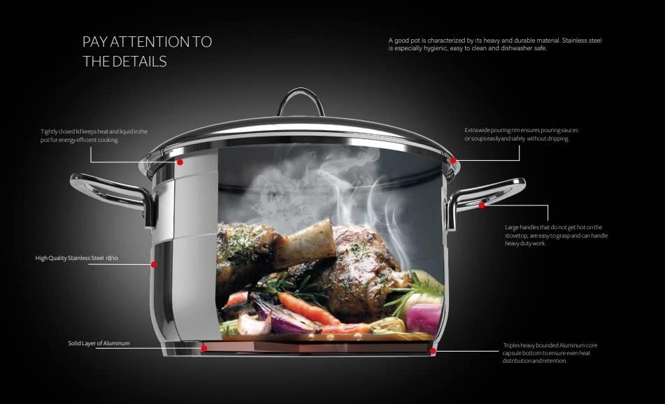 10 قطع كلاسيك من زينوكس، فضي، ستانلس ستيل - Image 3