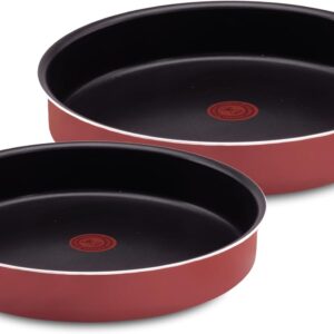Tefal Zahran Minute Round Oven Tray Set, 2 Pieces