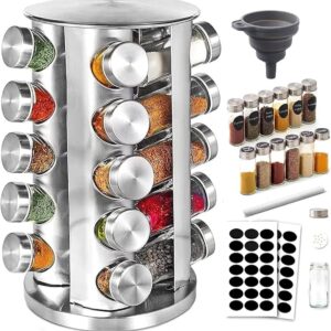 طقم توابل 16ق غطاء استانلس