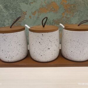 طقم توابل بورسلين